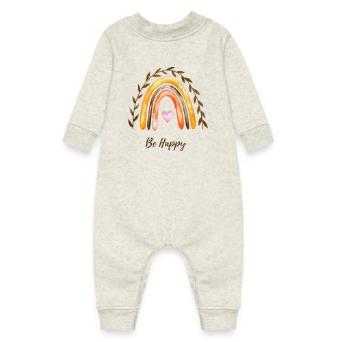 Be happy - Baby Fleece One Piece
