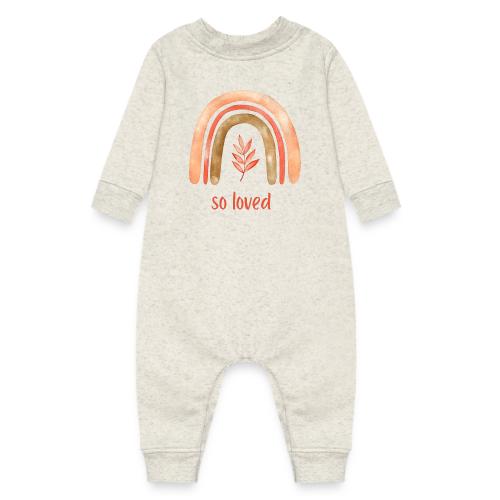 So loved - Baby Fleece One Piece