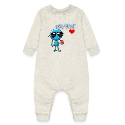 Smoon City_New York - Baby Fleece One Piece
