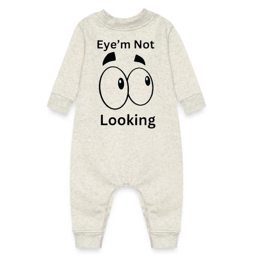 Eye'm Not Looking - Baby Fleece One Piece