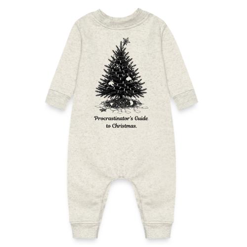 Procrastinator's Guide Christmas T-Shirt - Baby Fleece One Piece