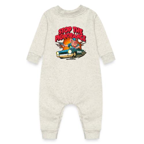 Stop Pignorance for LIGHT Material - Baby Fleece One Piece