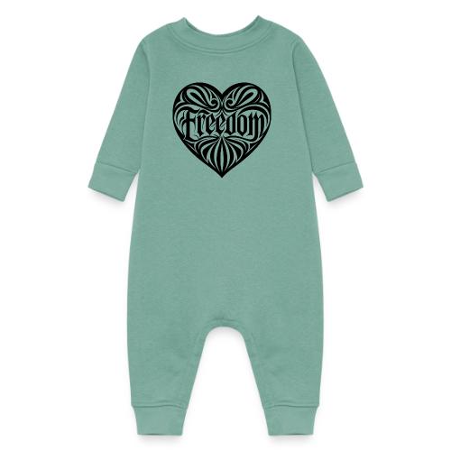 FREEDOM in Heart - Baby Fleece One Piece