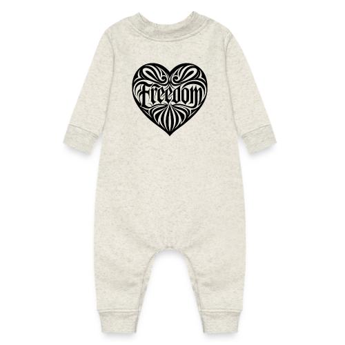 FREEDOM in Heart - Baby Fleece One Piece