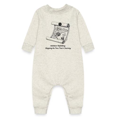 Unfolding Map of Ambition T-Shirt - Baby Fleece One Piece