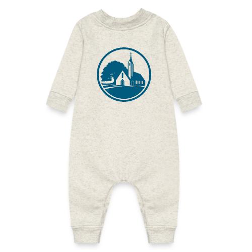 ELC Emblem Round - Baby Fleece One Piece