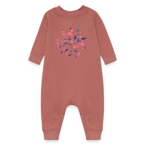 colored spots - Baby Fleece One Piece