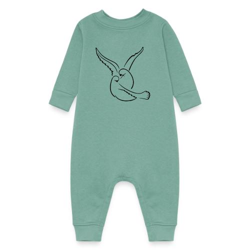 EMBRACED_TURTLEDOVES - Baby Fleece One Piece