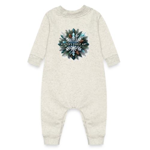 Intricate Frozen Evergreen T-Shirt - Baby Fleece One Piece