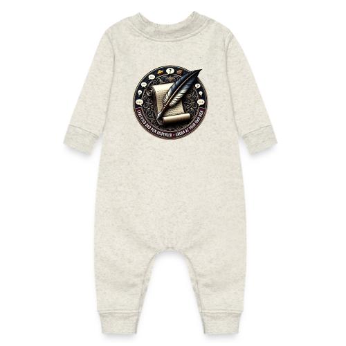 Certified Dad Pun Dispenser T Shirt - Baby Fleece One Piece