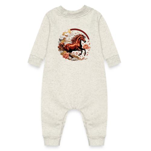 Year of the Horse T Shirt, Lunar New Year Gift - Baby Fleece One Piece