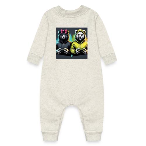Gamer Bears - Baby Fleece One Piece