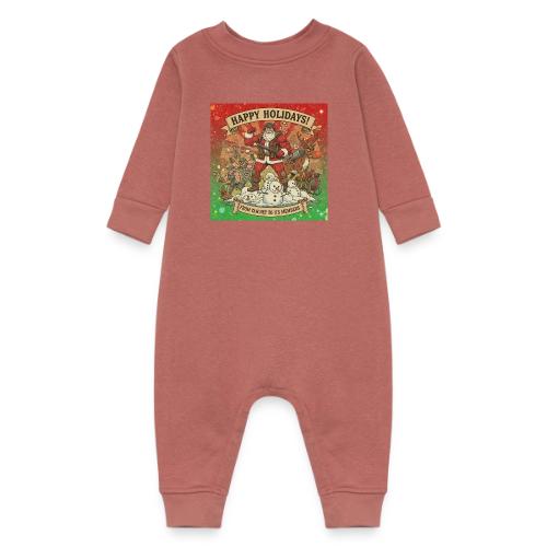 taw santa - Baby Fleece One Piece