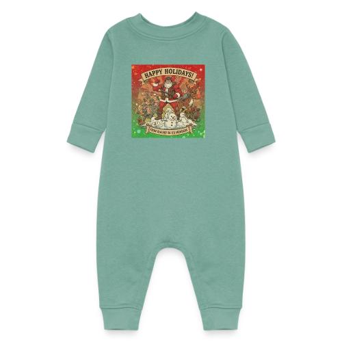 taw santa - Baby Fleece One Piece