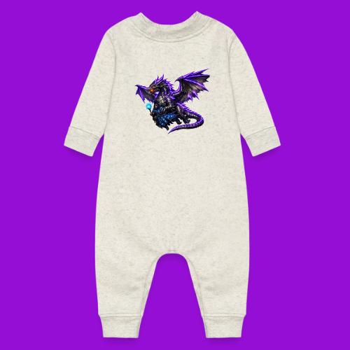 Neon Dragon and Battle Mage - Baby Fleece One Piece