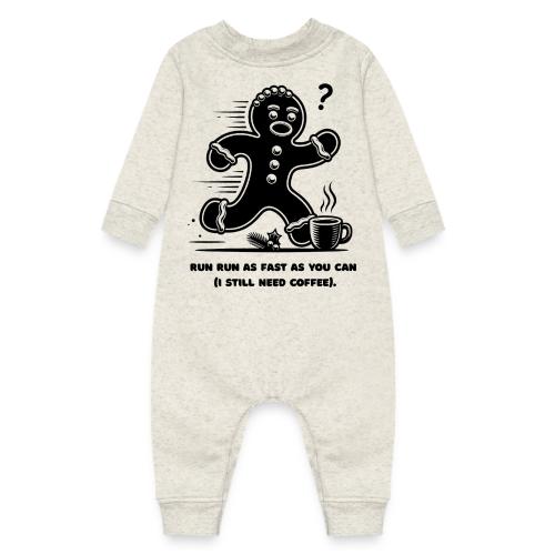 Gingerbread Man T-Shirt - Baby Fleece One Piece