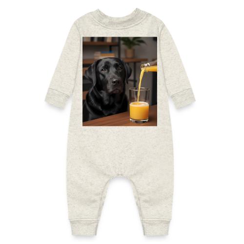 Golden Retriever Chill Juice Vibes - Baby Fleece One Piece