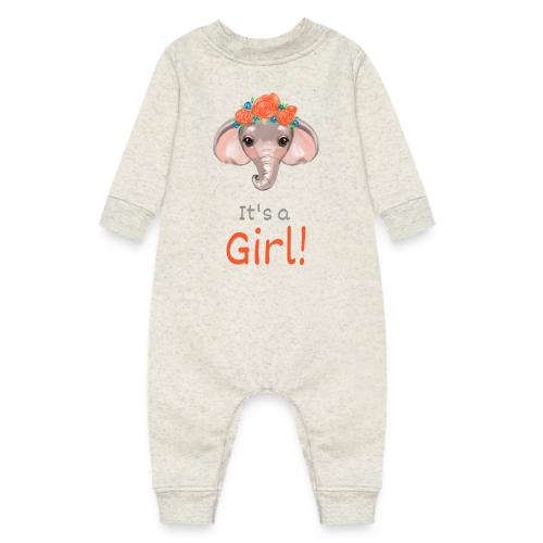It s a girl - Baby Fleece One Piece