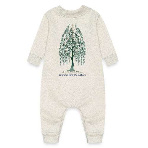 Easter Branches Bow Willow T Shirt, Easter Gift - Baby Fleece One Piece