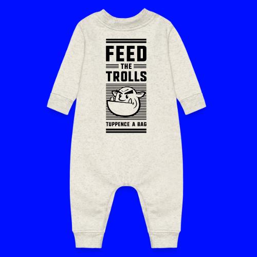 Feed the Trolls Baby One-Piece Snapsuit - Baby Fleece One Piece