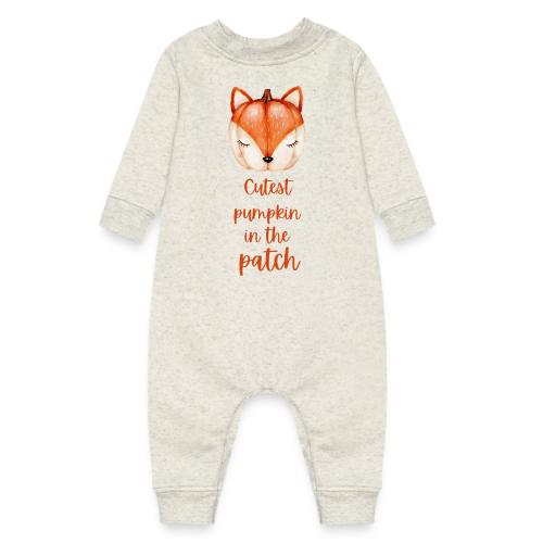 Cutest pumpkin in the patch - Baby Fleece One Piece