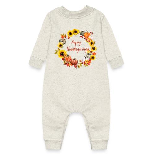 Happy thanksgiving - Baby Fleece One Piece