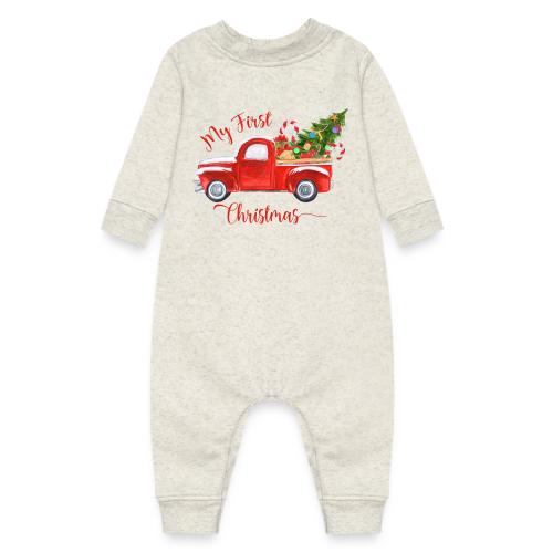 My First Christmas - Baby Fleece One Piece