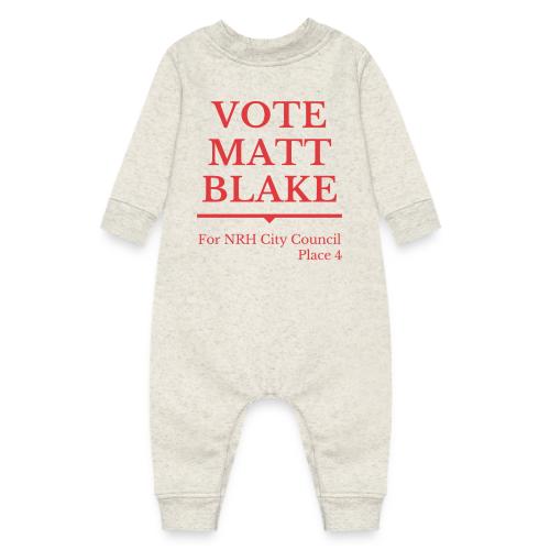 Vote Matt Blake, Res - Baby Fleece One Piece