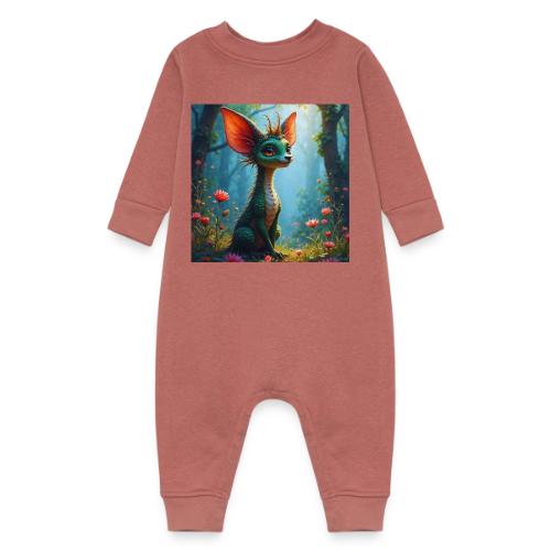 Fantasy Forest Character with Magical Vibe - Baby Fleece One Piece