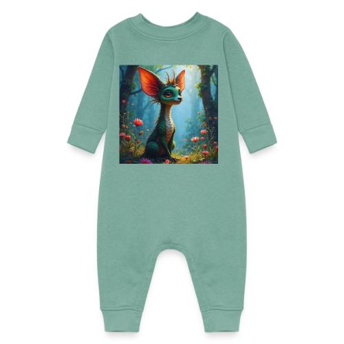 Fantasy Forest Character with Magical Vibe - Baby Fleece One Piece