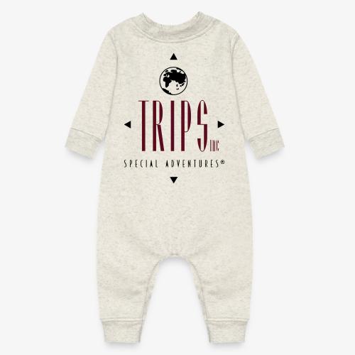Original Trips Inc.™ Logo Multicolored Design - Baby Fleece One Piece