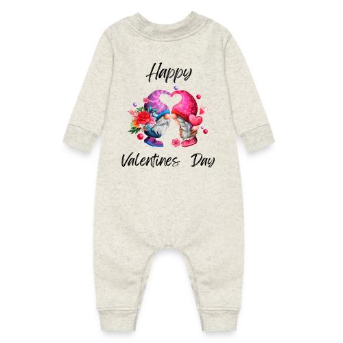 Happy Valentines Day - Baby Fleece One Piece