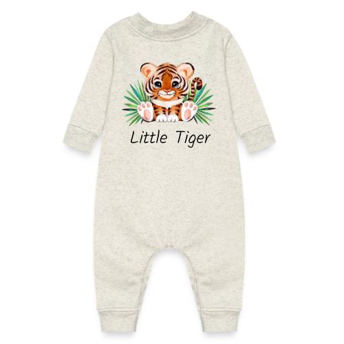 Cute animal little tiger. - Baby Fleece One Piece