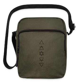 Elements - Upright Crossbody Bag - olive - Front