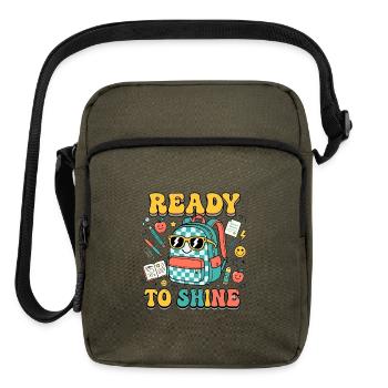 Ready to Shine Backpack  - Upright Crossbody Bag - olive - Front