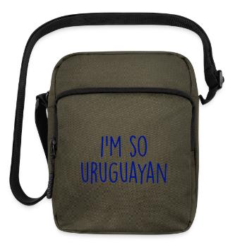 I'm so Uruguayan - Upright Crossbody Bag - olive - Front