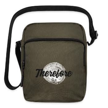 Therefore go - Upright Crossbody Bag - olive - Front