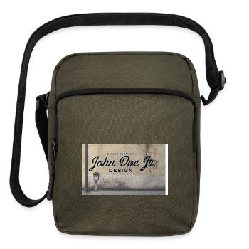 John Doe Jr Wall - Upright Crossbody Bag - olive - Front