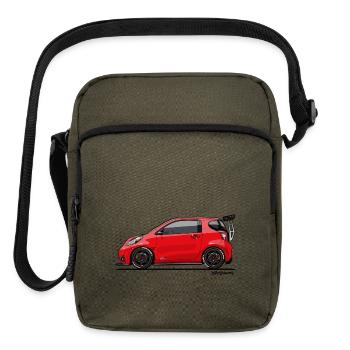 Toyota Scion iQ Track - Upright Crossbody Bag - olive - Front