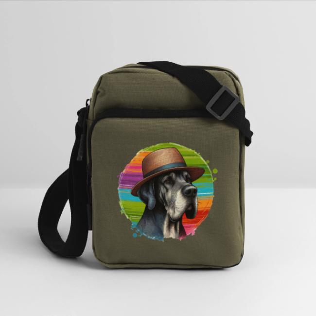 Great Dane Wearing a Hat Art