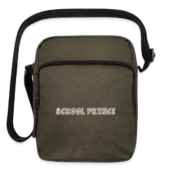 School prince  - Upright Crossbody Bag - olive - Front