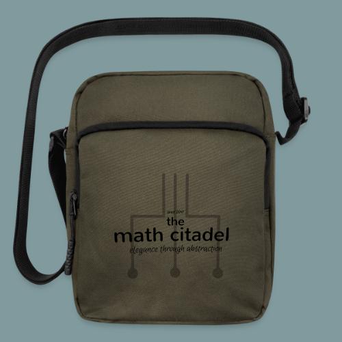 Abstract Math Citadel - Upright Crossbody Bag