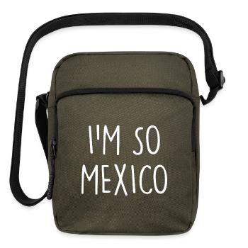 I'm so Mexico - Upright Crossbody Bag - olive - Front