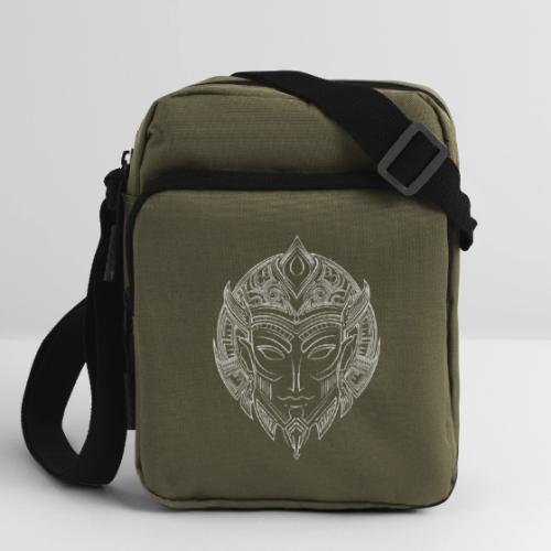 DemBoyz Logomark (White Edition) - Upright Crossbody Bag