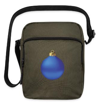 Christmas Ornament 2 - Upright Crossbody Bag - olive - Front
