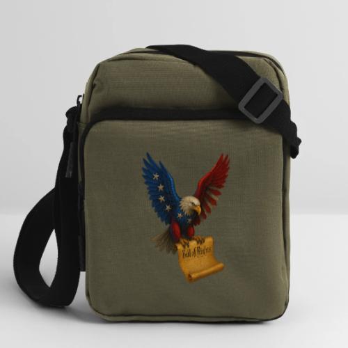 Bill of Rights Bald Eagle - Upright Crossbody Bag