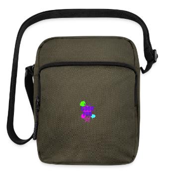 All In Good Fun Neon Splash - Upright Crossbody Bag - olive - Front