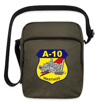 A-10 Warthog - Upright Crossbody Bag - olive - Front