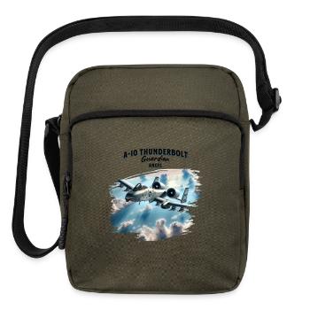 A 10 Thunderbolt - Upright Crossbody Bag - olive - Front