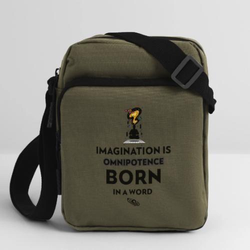 Imagination Is Omnipotence - Upright Crossbody Bag